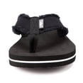 thumbnail image 2 of Men's Soft Flip-Flop Sandals, Light Weight, Shock Proof, Non-Slip, Wide Sole, Canvas Strap, Comfort Thong Slippers for Indoor and Outdoor Beach,Size 8.5-14, 2 of 6