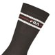 thumbnail image 3 of FILA Unisex Calcetines 3 pares - Calle, Deporte, Estilo de vida, Juego de calcetines, Rayas, 35-46 Schwarz 39-42 (6-8 UK), 3 of 3