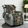 thumbnail image 2 of TSOVTHRID Forest Camo Hunting Print Recliner Chair Cover Soft Reclining Covers Non-Slip Recliner Sofa Slipcovers Reclining Couch Cover Furniture Protector Covers for Dog, 2 of 7