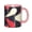 Pink, variant on Pink Pattern Coffee Mug Fun Custom Ceramic Mugs 11oz Black