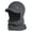 Dark Gray, variant on Opvise 1 Set Men Fashion Hat Scarf Solid Color Short Brim Dome Thickened Plush Lining Coldproof Winter Stretch Knitted Hat Outdoor Wear Light Grey