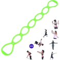 thumbnail image 1 of Banda de ejercicio de resistencia al estiramiento de 7 anillos: estiramiento de yoga, brazo, hombros, pie, pierna, glúteos, fitness, gimnasio en casa, banda de fisioterapia, 1 of 4
