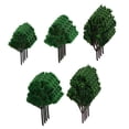 thumbnail image 3 of STARTIST Model Green Trees Desk Decoration DIY Crafts Photography Prop Building Model 20 pieces, 3 of 9