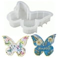 thumbnail image 7 of BQBQERT Handcraft Butterfly Silicone Mould for Resin Art Bookend and Table Decors, 7 of 7