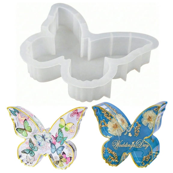 Large 20cm Butterfly Silicone Molds for Epoxy Resin Crafts 3D Bookends and Decorative Ornaments Mould Silicone Texture