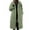 Green, variant on Trench Coat Women Winter Coats for Women Womens Winter Warm Lapel Fuzzy Coat Jacket Overcoat Spliced Mid Length Coat Suit Collar