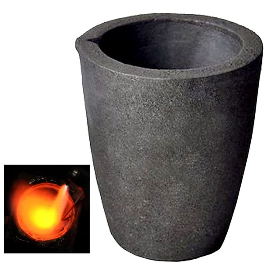 Graphite Melting Clay Crucible 6 (9 Kg) Brass Gold Silver Brass