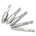 thumbnail image 4 of Extractor de tornillo dañado, herramienta extractora de tornillo de doble extremo mejorada, Kit extractora de tornillos de quitar 5 piezas CUTICAT removedor de tornillos pelados, 4 of 8
