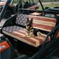 thumbnail image 4 of Binienty Red American Flag UTV Cushion Covers for Kawasaki Mule 2009-2024 4000 4010/2001-2018 3000 3010, Polyester Dustproof Adjustable UTV Replacement Seat Cover for Mule 4000 Seat Accessories Parts, 4 of 8