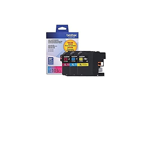 Cartucho de tinta Brother LC103 cian/magenta/amarillo