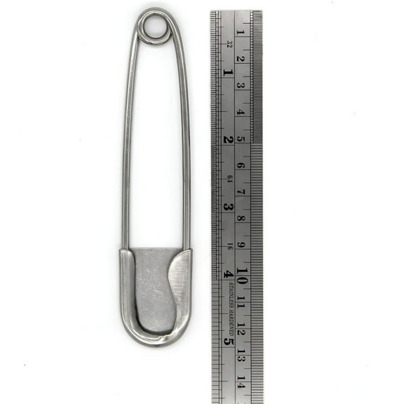 TALENO Extra Large Safety Pins Heavy Duty Stainless Steel Strong Safety Pins for Blankets,Bag,Heavy Laundry,Upholstery