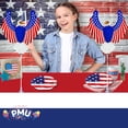 thumbnail image 3 of PMU 12 Inch Pre-Inflated Patriotic Eagle Balloon with Stick and Fringe Ribbons, 4th of July, Independence Day, Patriotic Decorations, Eagle Mylar Balloons, Red White Blue pkg/1, 3 of 6