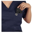 thumbnail image 3 of Uniforme Medico Pijama Quirurgica Mujer Recto Conjunto S Color Azul Marino, 3 of 5