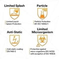 thumbnail image 2 of 3M 4510-XL Disposable Protective Coverall, Pack of 20 White Coveralls, Hooded with Elastic Cuff, Two-Way Zipper, Antistatic, Painting and Coating, Food Safety, X-Large,, 2 of 9