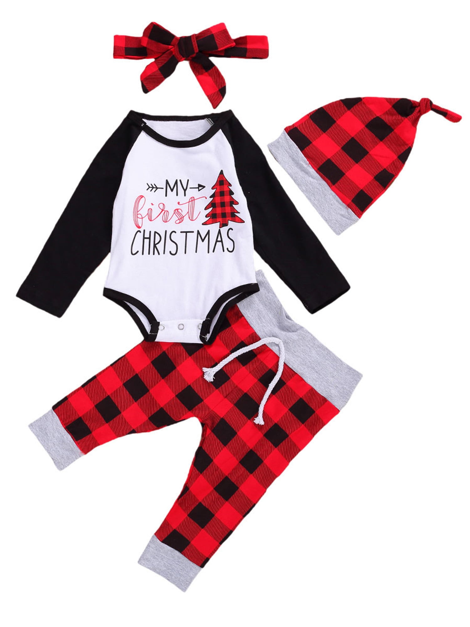 walmart baby first christmas outfit