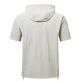 thumbnail image 4 of Youthup Men's Solid Color Hooded Pullover & Shorts Set - Lightweight Relaxed Fit Loungewear for Summer Casual Wear, 4 of 14