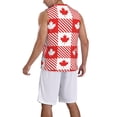 thumbnail image 5 of Rocae Maple Leaves1 for Men's Basketball Jersey Lightweight and Breathable Athletic Tank Top,Quick-Drying Sports Jersey, 5 of 9