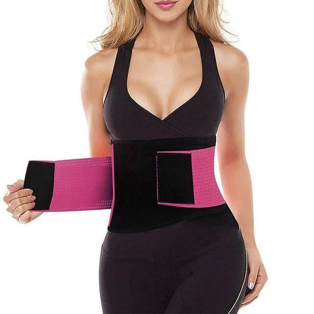 Waist Trimmer Tummy Control Adjustable Waist Trainer Belt Waist Cincher for Gym