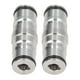 thumbnail image 2 of Conector de poste de bloqueo de bola de barril de cerveza Homebrew, conector de bloqueo de bola rápido duradero de acero inoxidable, 2 uds., 2 of 8