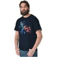 thumbnail image 4 of Classic Video Game Mega Man and Rush Men's Graphic T Shirt Tees Brisco Brands X, 4 of 4