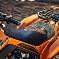 thumbnail image 3 of Uorisanigo ATV Seat Cover Four Wheeler Accessories Aesthetic Skull Motor Seat Cover Motorcycle Passenger Seats Cushion Covers for Polaris Sportsman Polaris Scrambler Honda Rancher, 3 of 7