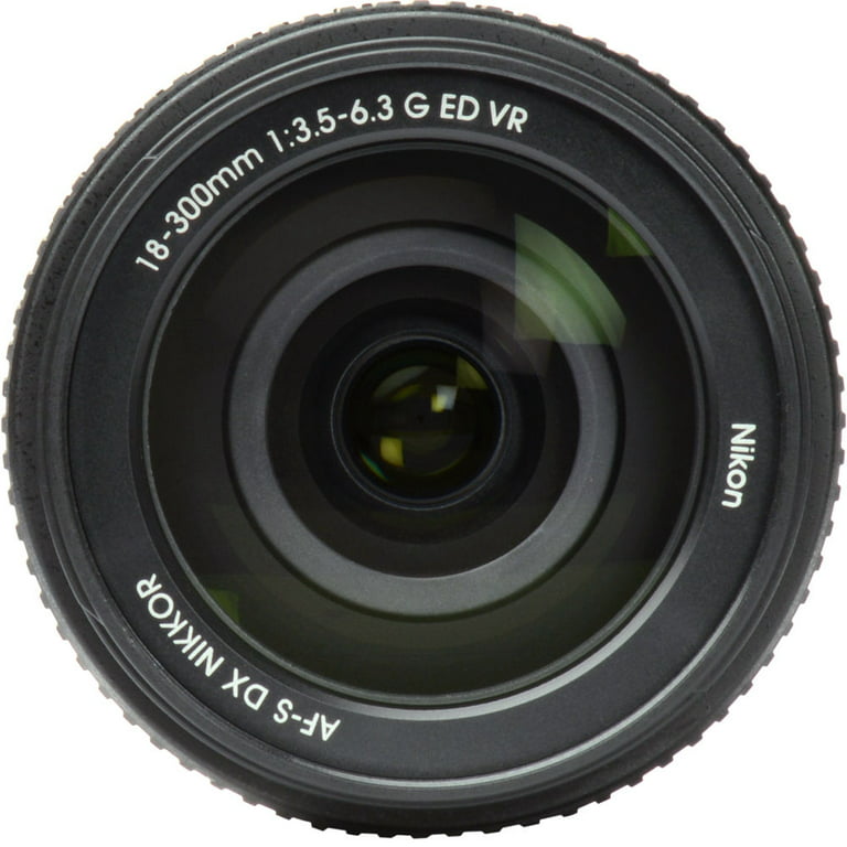 Nikon 18-300mm f/3.5-6.3G VR DX ED AF-S Nikkor-Zoom Lens - Walmart.com