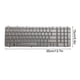 thumbnail image 5 of Teclados English US Diseño QWERTY PC APARATO DE ENTRADA DE LA NETACIÓN COMPONIMIENTES DE COMPUTADORES PLATA PARA HP PAVILION DV7-1100 Inevent EL006155-00B, 5 of 5