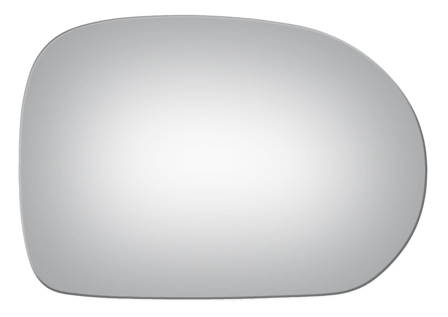 Burco Side View Mirror Replacement Glass - Clear Glass - 3762