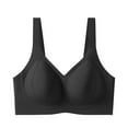 thumbnail image 1 of Hyknon Bras for Women Seamless Sagging Collection Breast Lifting Large Chest Display Small Chest Size Crystal Chiffon Bra Underwear Push up Soft Full Coverage Everyday Sports Bras, 1 of 3