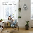thumbnail image 2 of Lasko 16” 3-speed Oscillating Wall-Mount Fan, White, M16900, New, 2 of 14