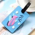 thumbnail image 5 of Supvox 4Pcs Creative Luggage Tags Assorted Color Durable Travel Id Labels for Suitcases, 5 of 7