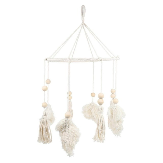 Woven Tapestry Blanket Crib Mobile Wall Hanging Dreamcatcher Wall Tassels Decor Fairy Dream Catcher