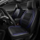thumbnail image 4 of Fundas universales impermeables de cuero PU para asientos de auto, 4 of 9