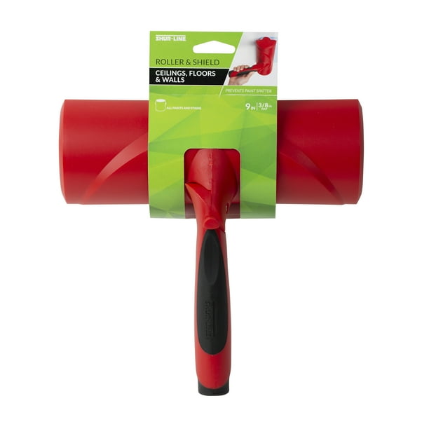 ShurLine Better 9 x 3/8 in. Lint Free Knit Roller with Paint Shield