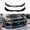 Carbon Fiber Look, variant on Front Bumper Spoiler Splitter Lip For BMW 2 Series M2 G87 2023-2024 Glossy Black Carbon Fiber Look