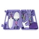 thumbnail image 4 of Juego de 5 piezas con estuche de transporte, que incluye cultivador, rastrillo, palas, tijeras de podar y bote de aerosol. Kit completo de herramientas de jardinería, 4 of 8
