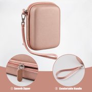 Katia Case for Canon Ivy 2 Instant Camera Printer, Wireless Smartphone Printer Carrying Case, Rose Gold (Case Only)