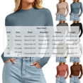 thumbnail image 3 of Fnooota Women's Thermal Tops, Long Sleeve Slim Fit Stretchy Mock Neck Layering Undershirts Gray Size XL, 3 of 6