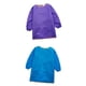 thumbnail image 1 of Batas Para Niños, 2 Paquetes De Delantales Impermeables De Pintura De Artistas Para Niños Batas De Niños De Manga Larga, Niños Comiend Purple M + Blue L, 1 of 9