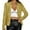 Gold, variant on Women's Sparkly Sequin Jacket Open Front Casual Outerwear Lightweight Stylish Glitter Cardigan for Daily Wear XXL Black