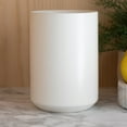 thumbnail image 5 of Flora Bunda Tabletop 6.25" Everyday Matte Solid White Ceramic Vase (4.5"L x 4.5"W x 6.25"H), 5 of 5