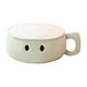 thumbnail image 3 of Almohada de peluche con forma de taza, moderna, decorativa, con dibujos animados y nudos. verde, 3 of 9