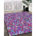 thumbnail image 2 of Ahgly Company Indoor Rectangle Patterned Violet Red Pink Novelty Area Rugs, 6' x 9', 2 of 6