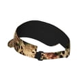 thumbnail image 2 of Balery Animal Leopard Sport Wear Athletic Visor Sun Sports Visor Hat Visor Adjustable Cap for Women and Men (One Size), 2 of 7