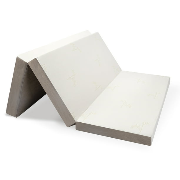 Milliard (Queen 78" x 58") 6Inch Foam Trifold Mattress Tri Folding