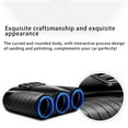 thumbnail image 4 of NARABB Car Accessory Must Haves Car Charger Car Cigarettes Lighter Divided Into One Drag Three Belt Lines 120W Multifunctional Dual USB Universal Car Charging, 4 of 7