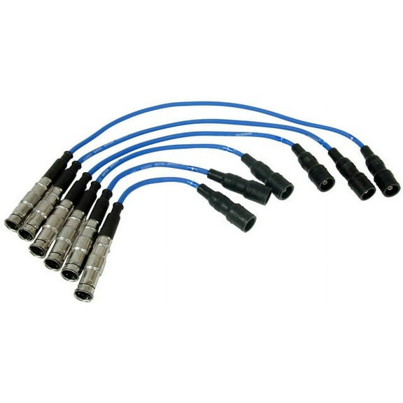 NGK Spark Plug Wire Set P/N:57145 Fits select: 1995-1997 AUDI A6, 1996-1997 AUDI A4