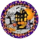 thumbnail image 1 of Corona De Halloween Colgador De Puerta Redondo Letrero De Bienvenida Para Decoración De Halloween Yuarrent HA043868-03, 1 of 6