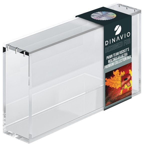 Caja de exhibición de acrílico Dinavio Moltres UPC 39x6x23 cm