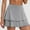 Grey, variant on Women's Athletic Skort High Waisted Tennis Skirt with Built-in Shorts Double Layer Pleats Workout Summer Casual Sports Wear